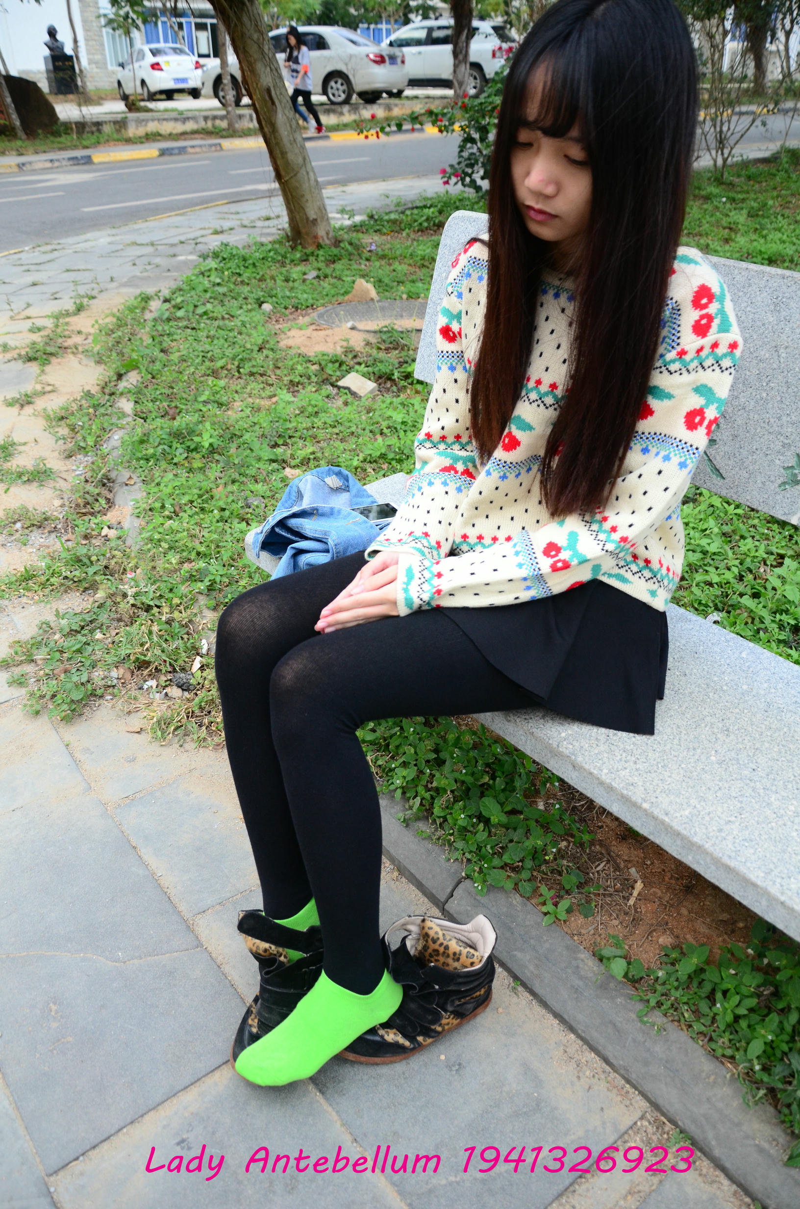 [战前女神] 恋足美腿棉袜女神级摄影套图 074 [89P-183MB]_第3集