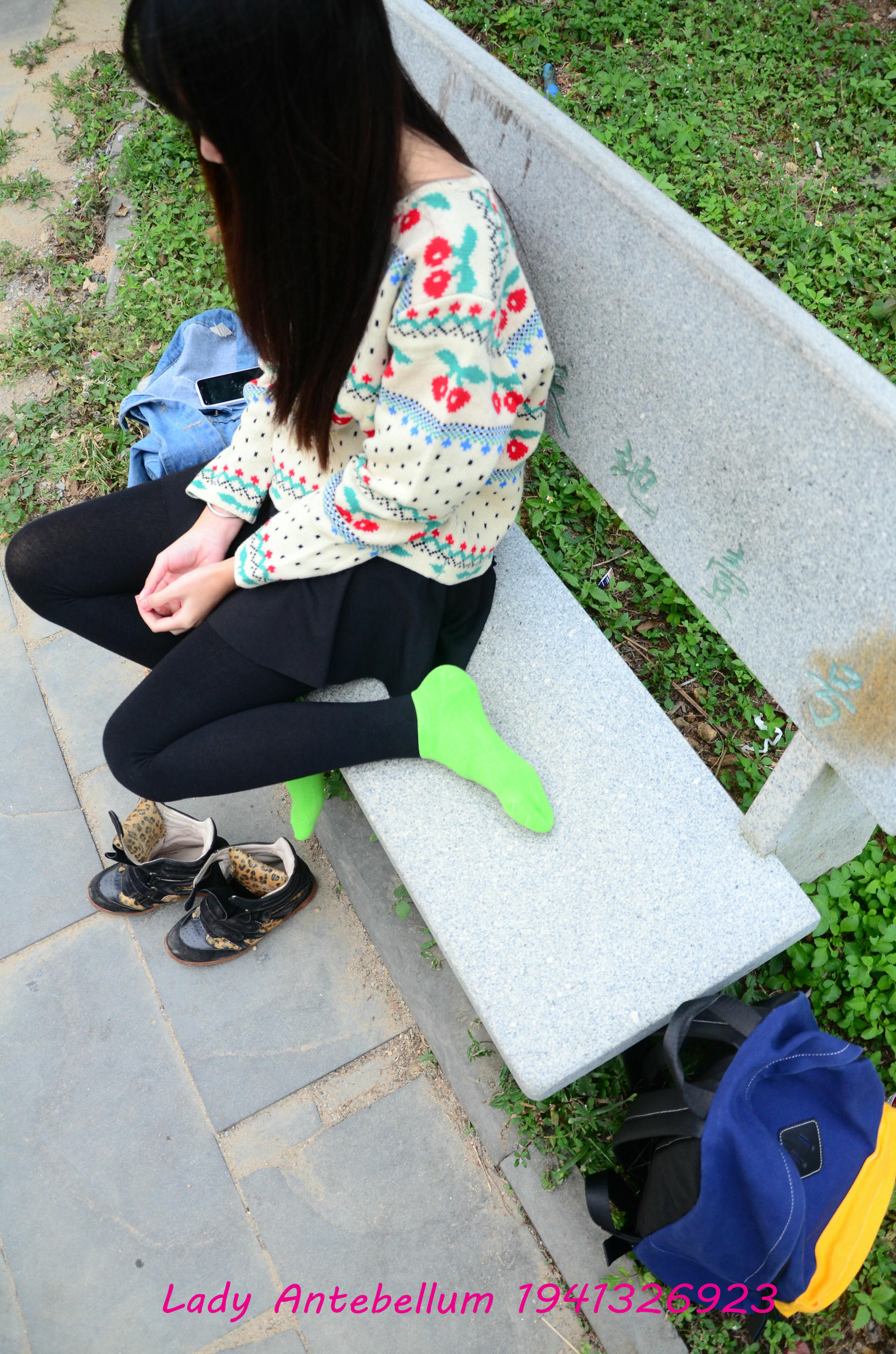 [战前女神] 恋足美腿棉袜女神级摄影套图 074 [89P-183MB]_第3集