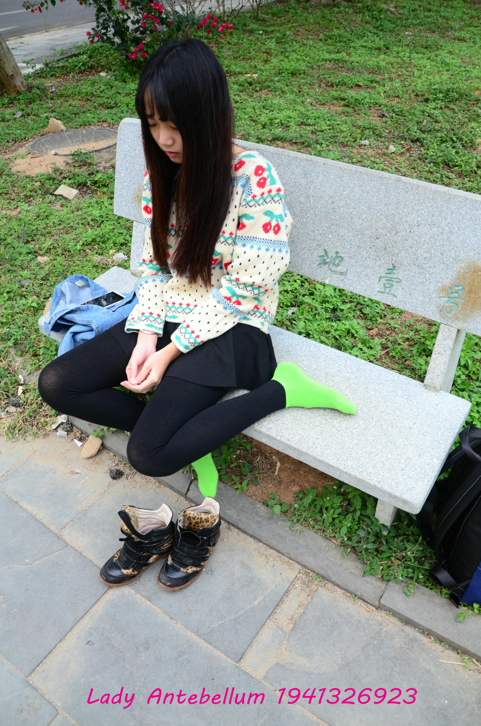 [战前女神] 恋足美腿棉袜女神级摄影套图 074 [89P-183MB]_第3集