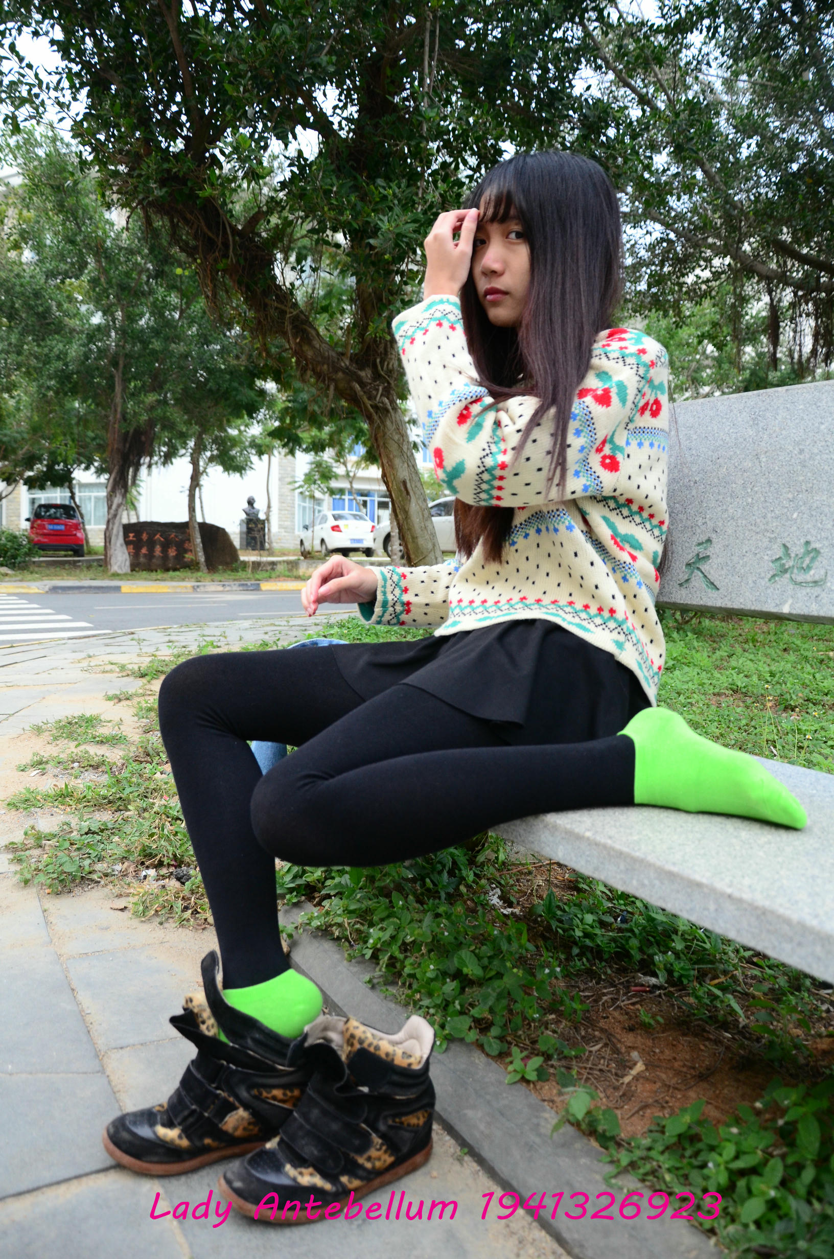 [战前女神] 恋足美腿棉袜女神级摄影套图 074 [89P-183MB]_第3集