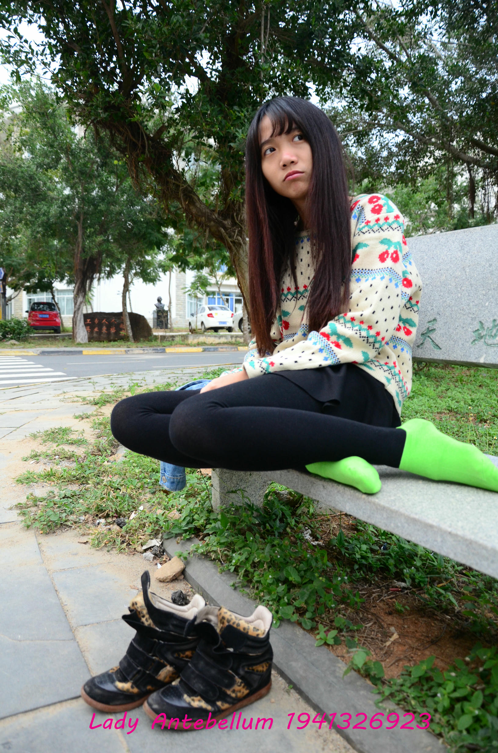 [战前女神] 恋足美腿棉袜女神级摄影套图 074 [89P-183MB]_第3集