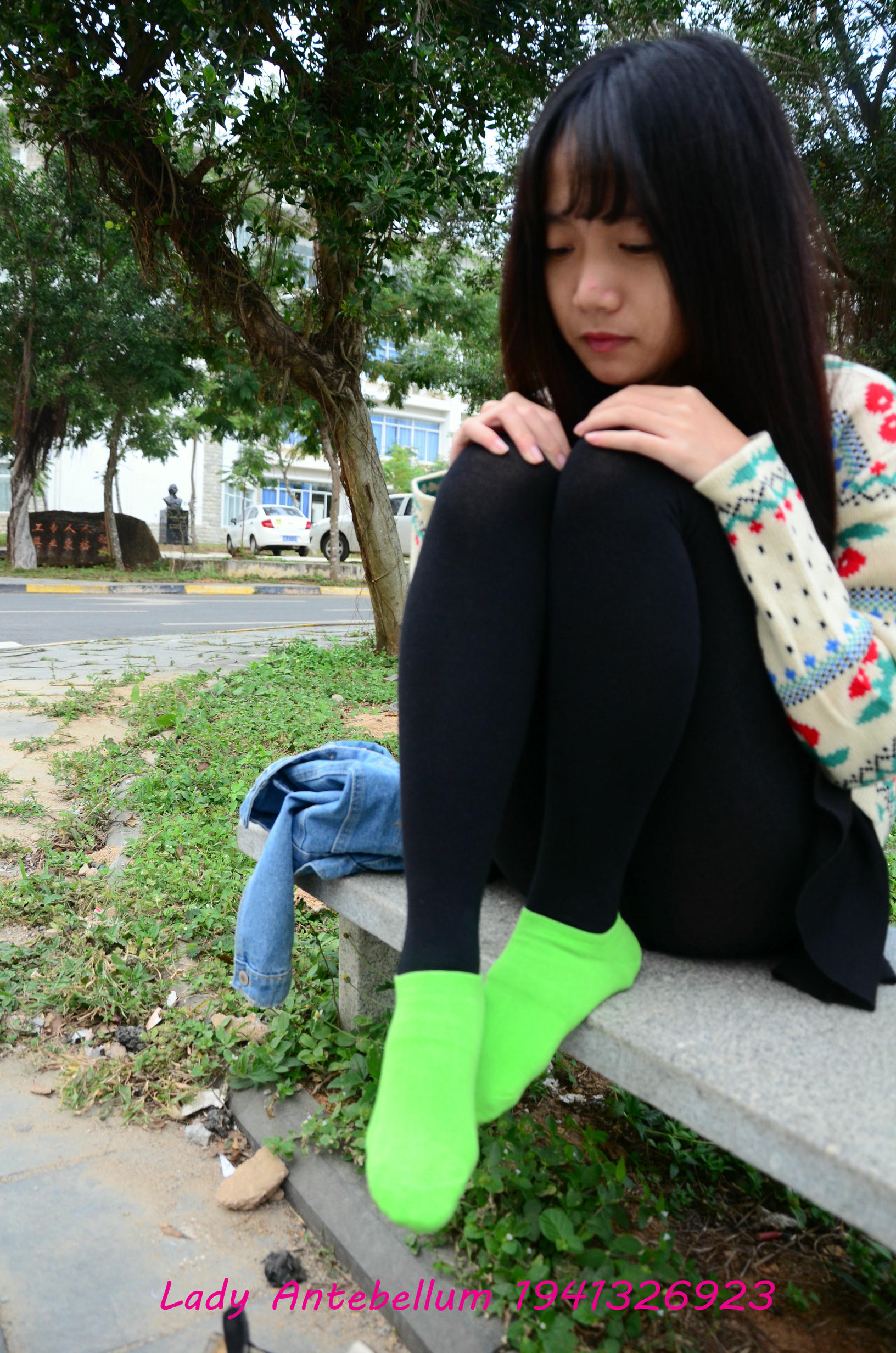 [战前女神] 恋足美腿棉袜女神级摄影套图 074 [89P-183MB]_第3集