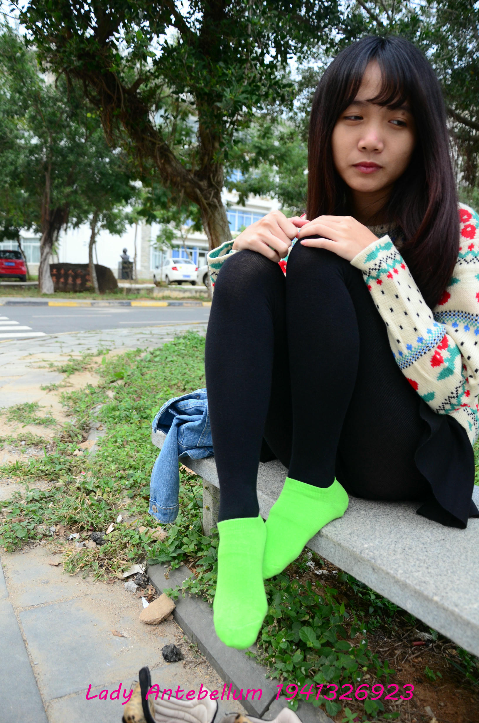 [战前女神] 恋足美腿棉袜女神级摄影套图 074 [89P-183MB]_第3集