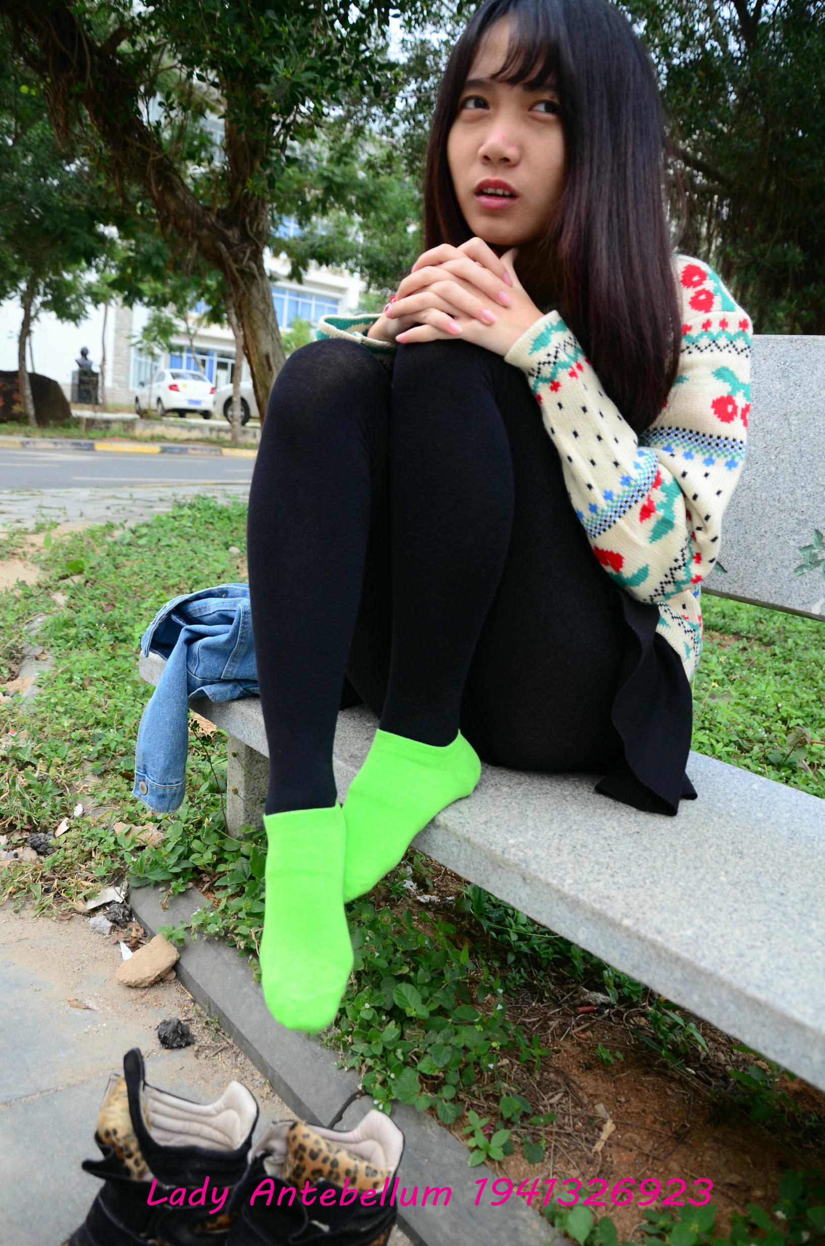 [战前女神] 恋足美腿棉袜女神级摄影套图 074 [89P-183MB]_第3集