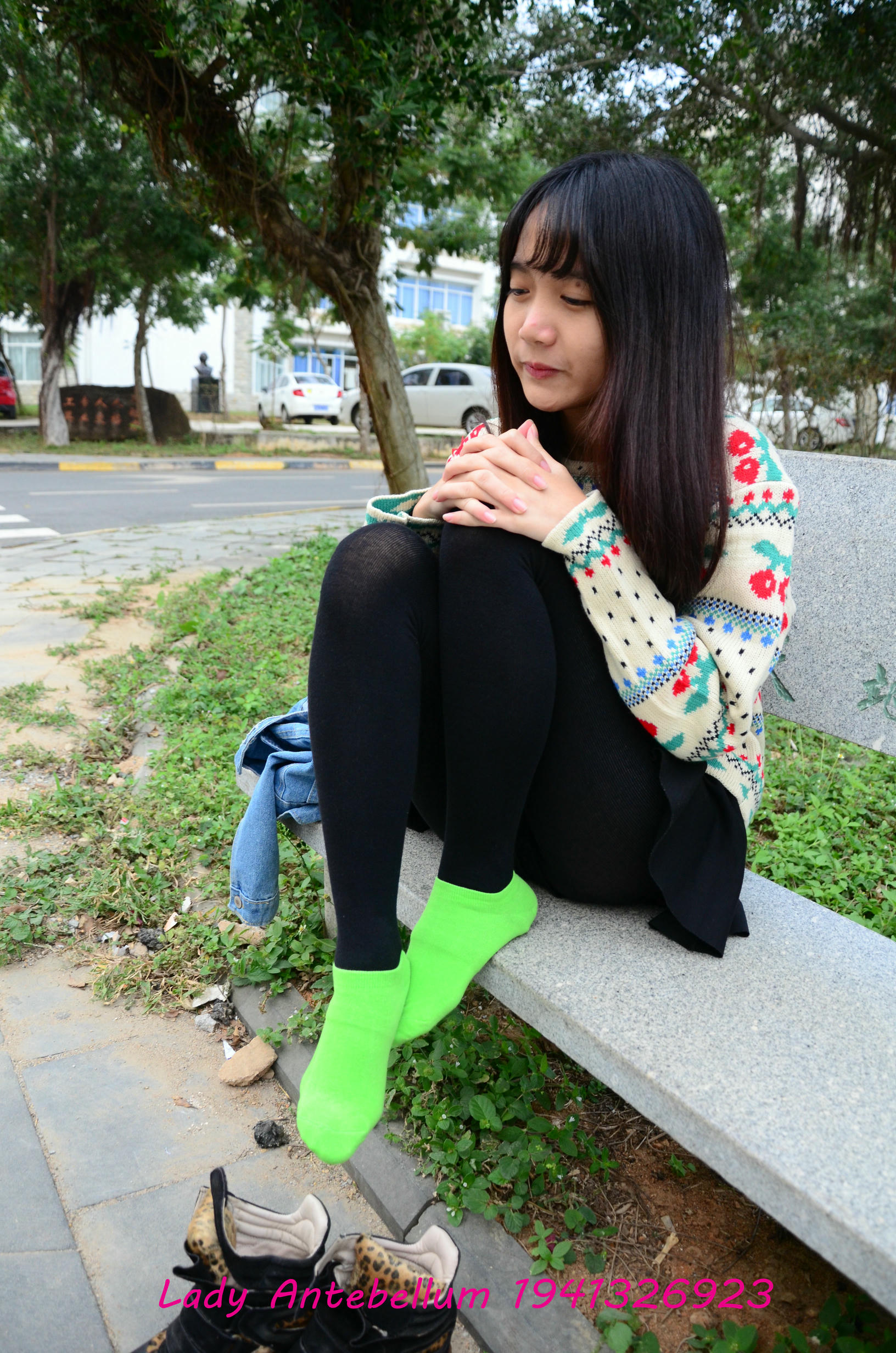 [战前女神] 恋足美腿棉袜女神级摄影套图 074 [89P-183MB]_第4集