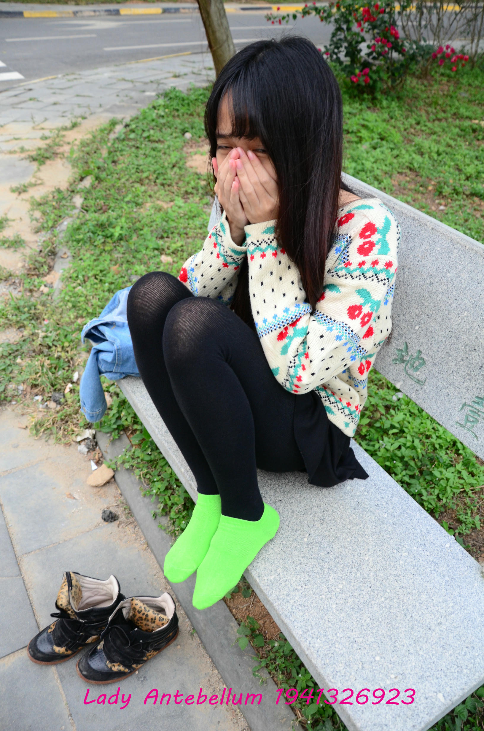 [战前女神] 恋足美腿棉袜女神级摄影套图 074 [89P-183MB]_第4集