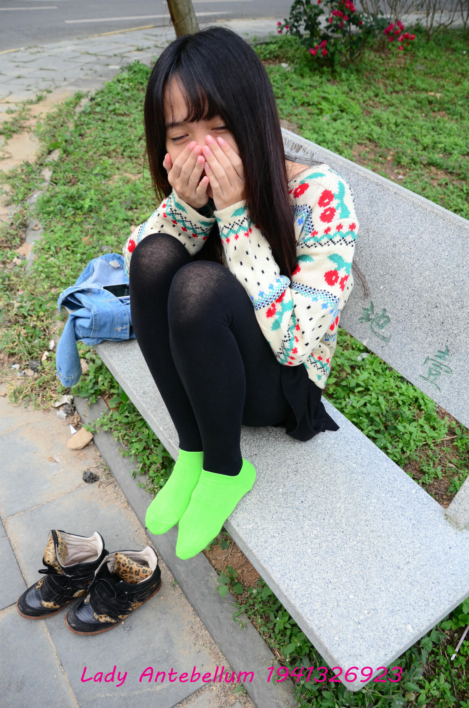 [战前女神] 恋足美腿棉袜女神级摄影套图 074 [89P-183MB]_第4集