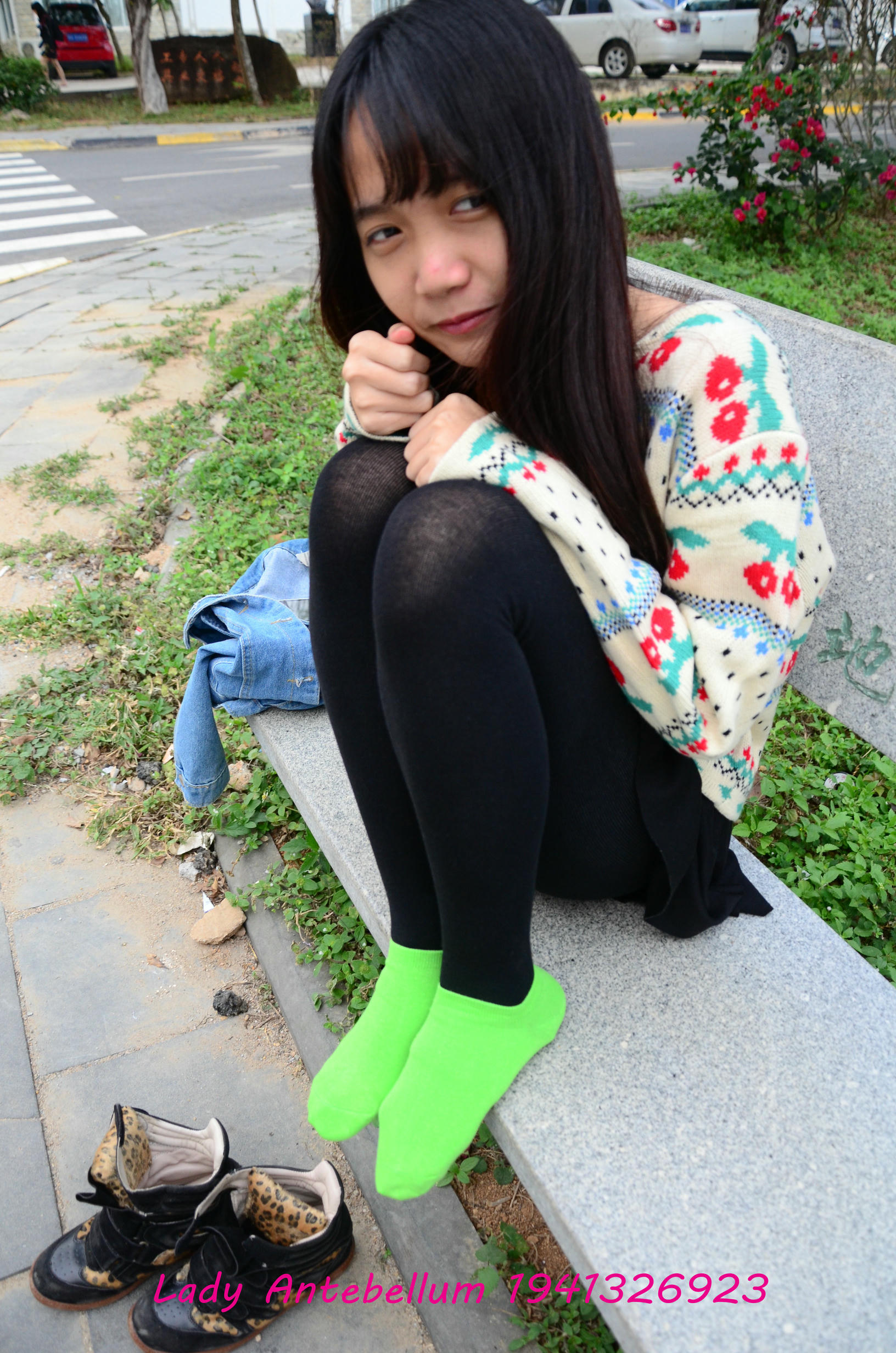 [战前女神] 恋足美腿棉袜女神级摄影套图 074 [89P-183MB]_第4集