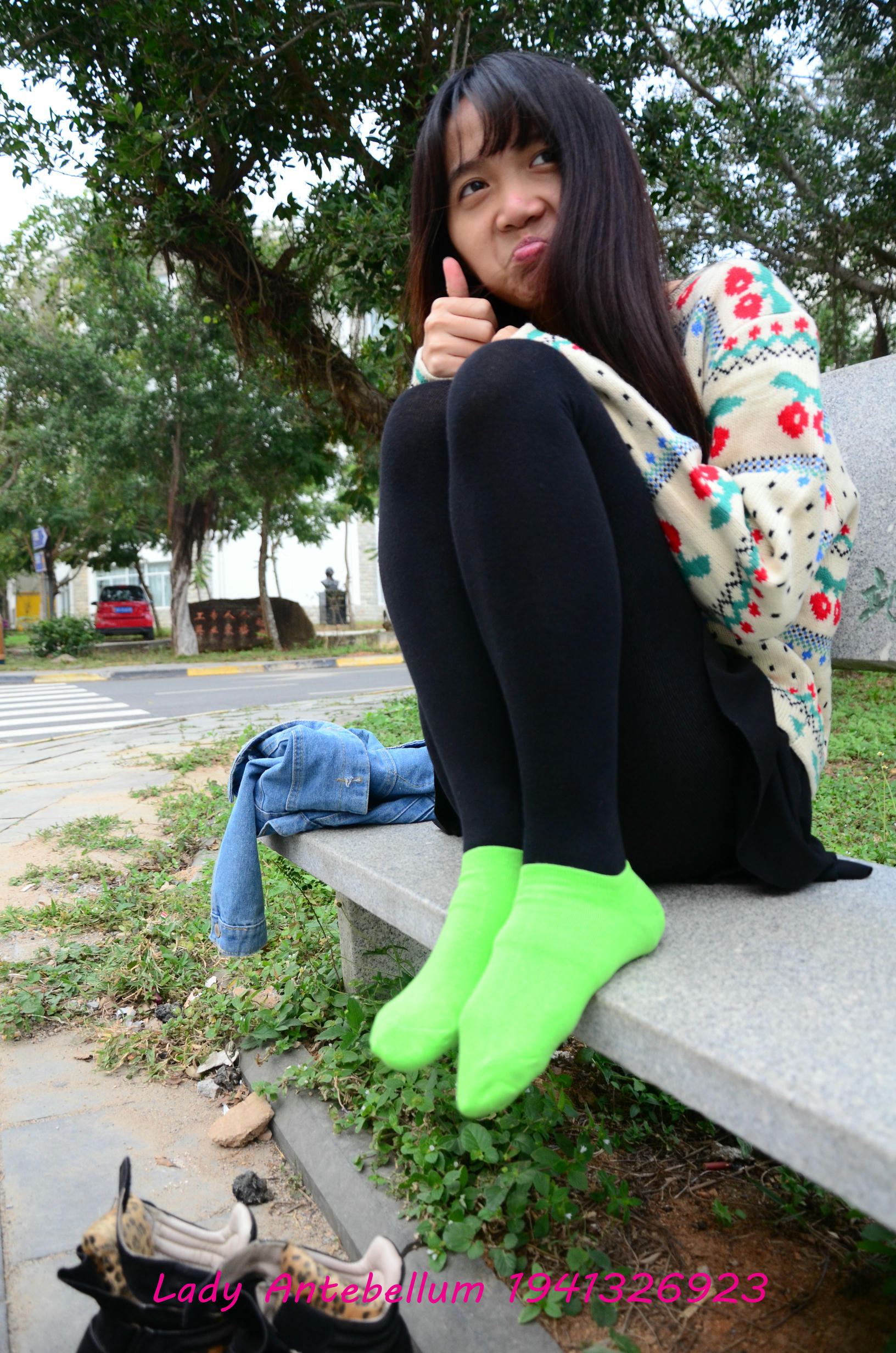 [战前女神] 恋足美腿棉袜女神级摄影套图 074 [89P-183MB]_第5集