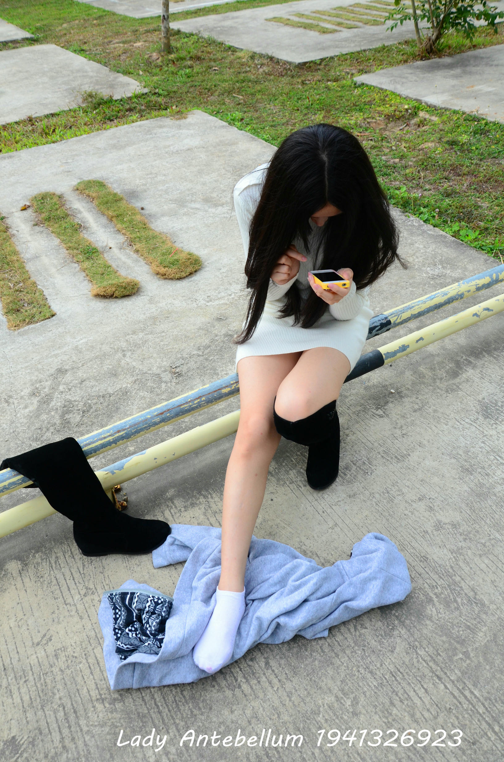 [战前女神] 恋足美腿棉袜女神级摄影套图 075 [109P-218MB]_第3集