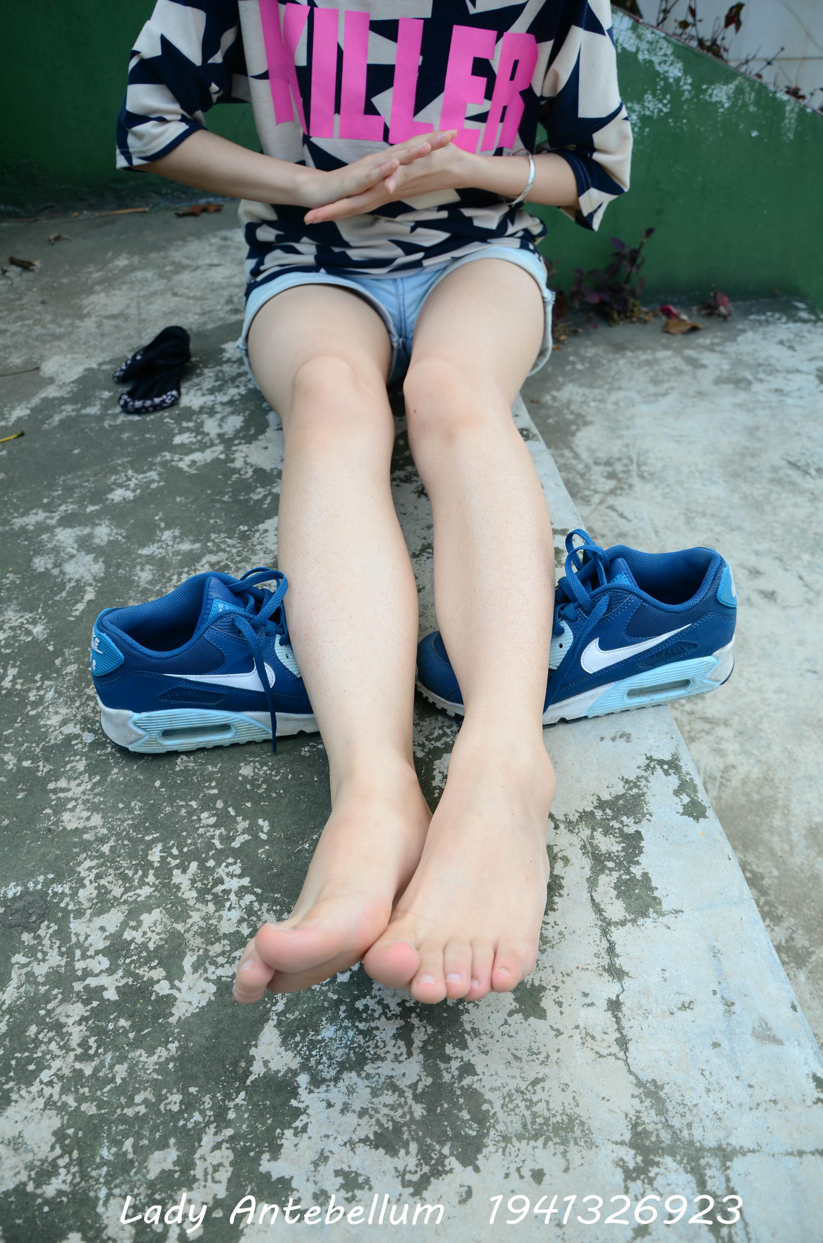 [战前女神] 恋足美腿棉袜女神级摄影套图 093 [123P-195MB]_第4集