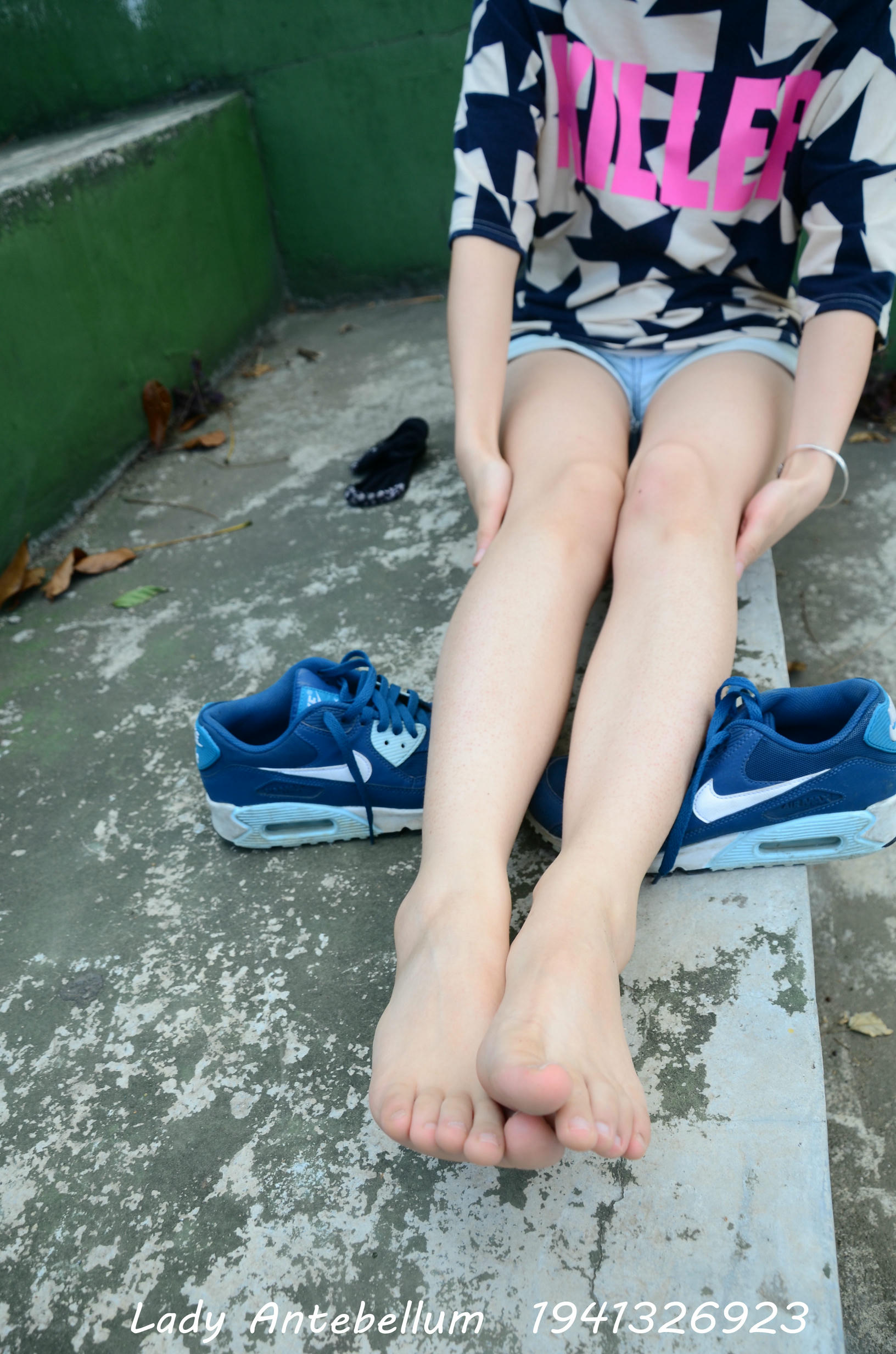 [战前女神] 恋足美腿棉袜女神级摄影套图 093 [123P-195MB]_第4集